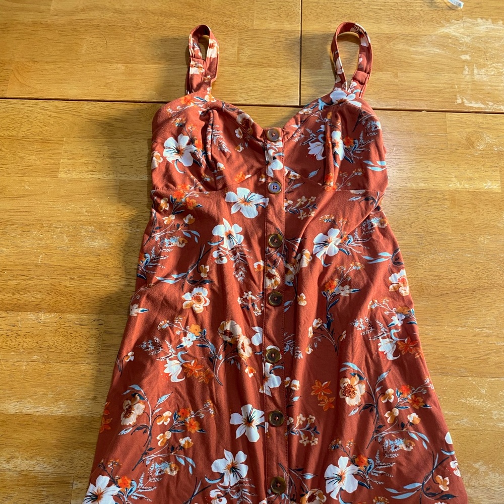 No Boundaries Floral Print Women’s Dress size medium